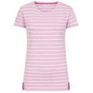 Lazy Jacks Womens/Ladies Breton Top / Rose